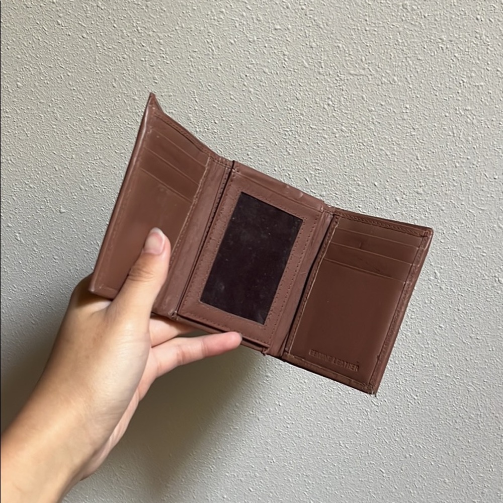 Genuine Leather Brown Wallet